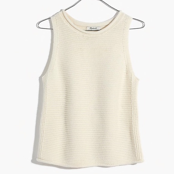 Madewell Sweaters - NWT Madewell Highbury Sweater Tank XXS